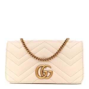Gucci Calfskin Matelasse Gg Marmont #254797G11B